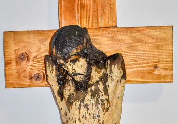 Plastika Krista v Žitnoostrovskom múzeu. Zdroj: Žitnoostrovské múzeum