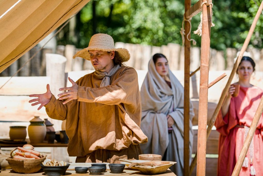 Romani et Barbari - Dobová kuchyňa Zdroj: Obec Cífer