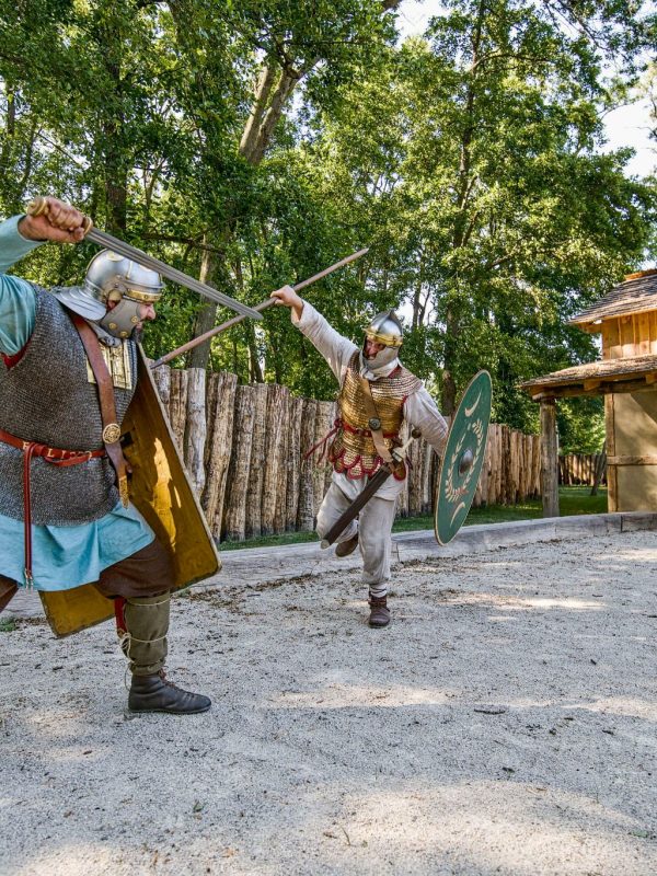 Romani et Barbari - ukážka bojov Zdroj: Obec Cífer