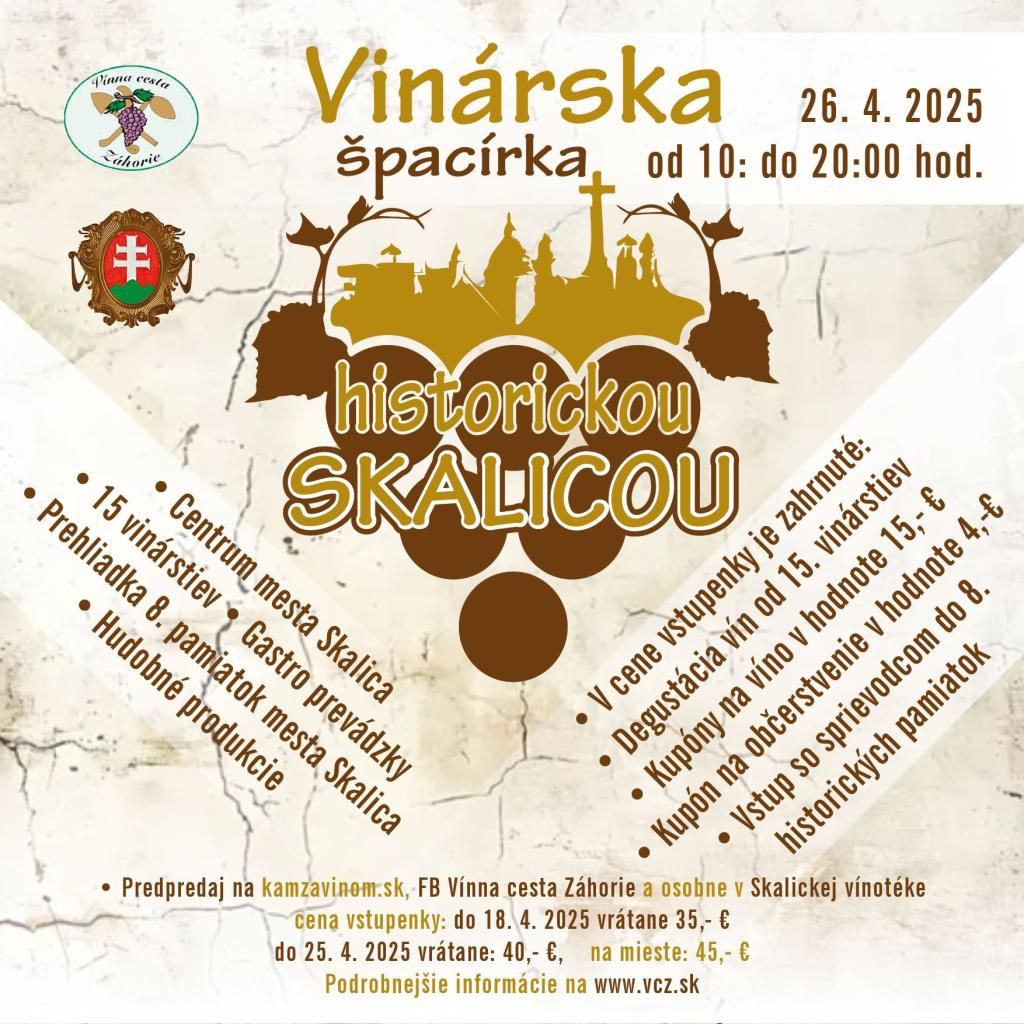 Vinárska špacírka Skalica