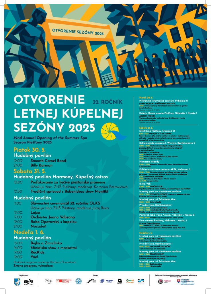 Otvorenie letnej kúpeľnej sezóny, Piešťany