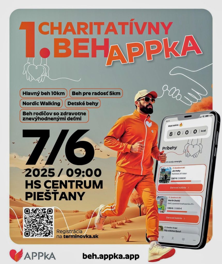 Charitatívny beh APPkA v Piešťanoch