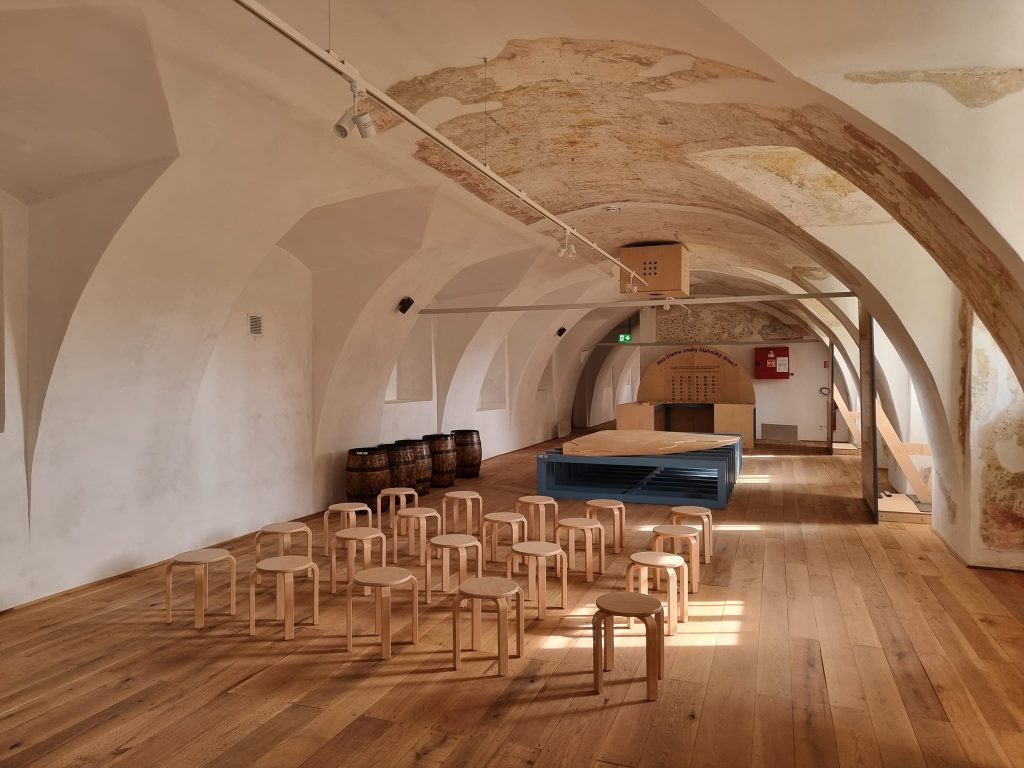 Koniareň na Holíčskom zámku Zdroj: Mesto Holíč