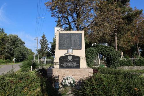 Pamätník obetiam I. a II. svetovej vojny, Baloň Autor: Vladimír Miček